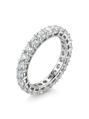 Celestia Petite Silver Eternity Band