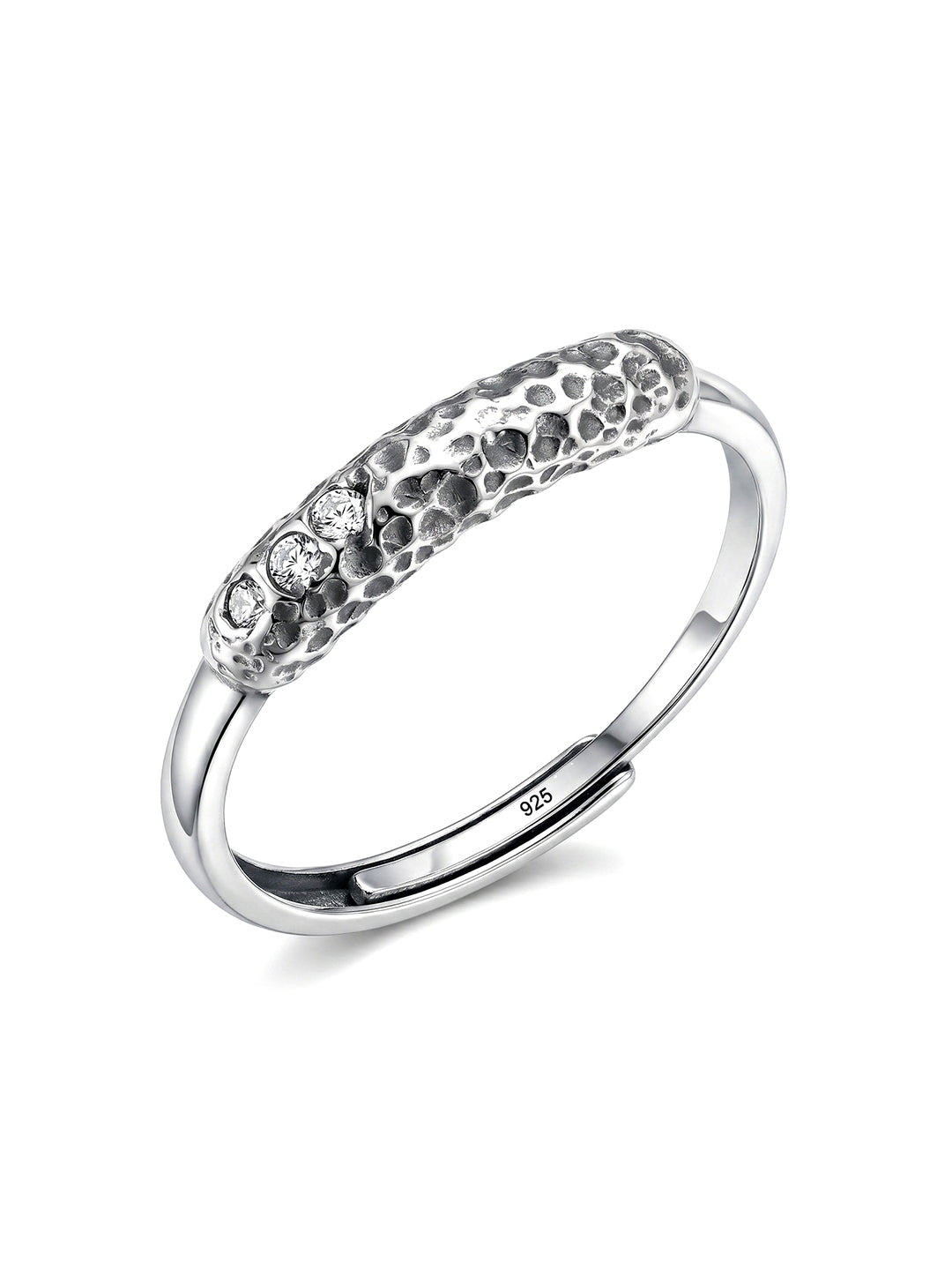 Silver Stud Ring