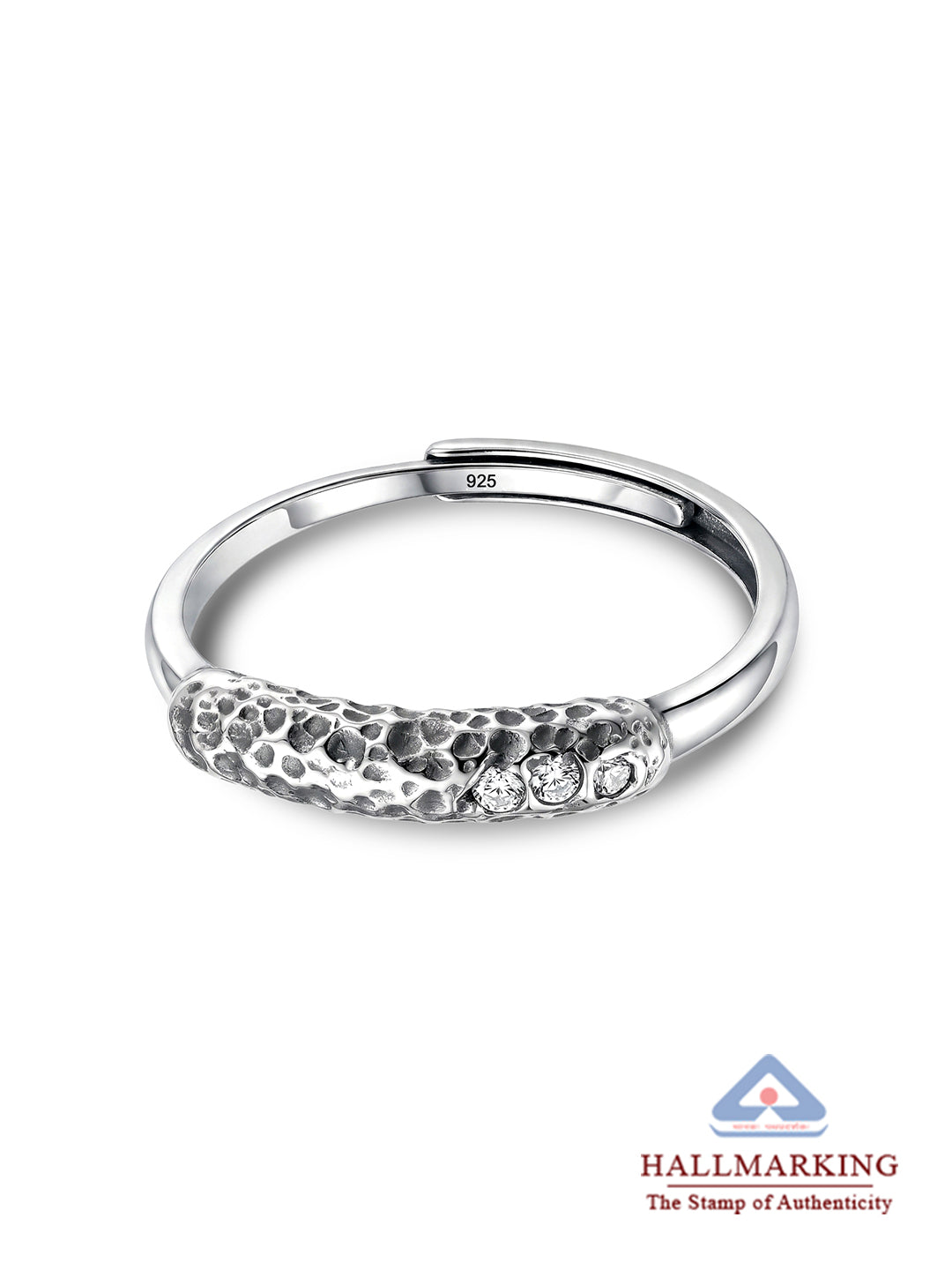Silver Stud Ring