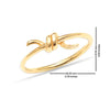 925 Sterling Silver Rose Gold Plated Ring for Women & Girls