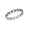 925 Sterling Silver Antique Heart Promise Wedding Ring for Women and Girls