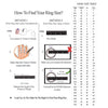 925 Sterling Silver Angel Wings Heart Finger Ring for Women Teens