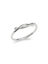 Serene Twist Sterling Silver Ring