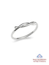 Serene Twist Sterling Silver Ring