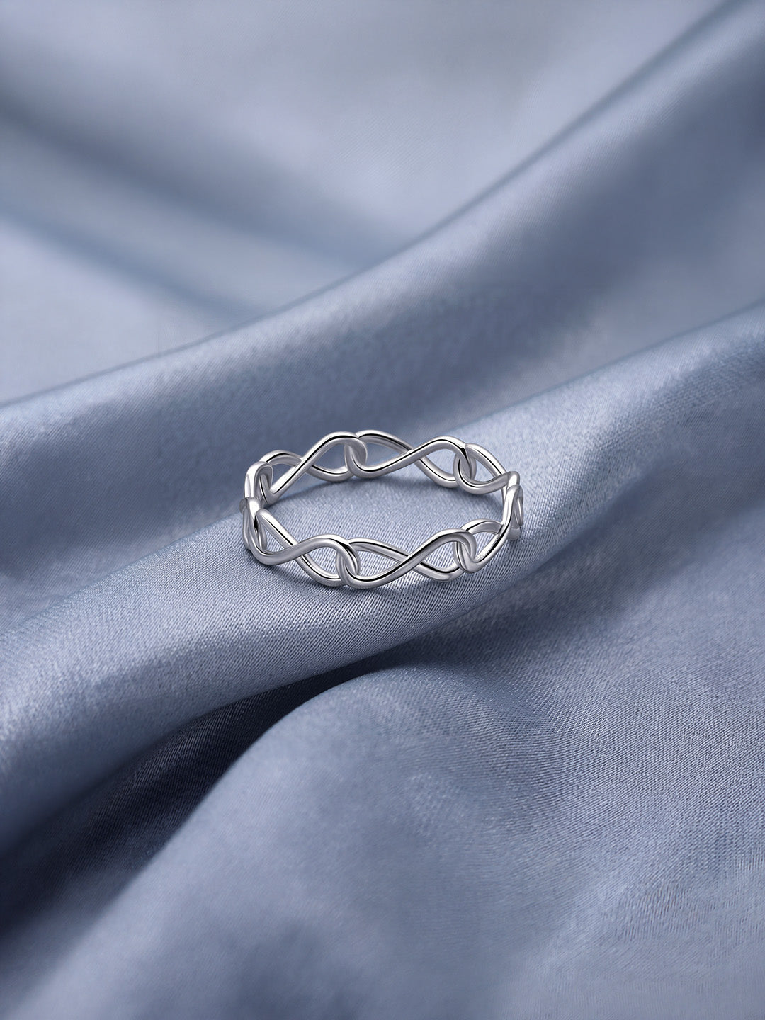 Sempre Infinity Wedding Women's Band Ring