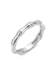 Organic Edges Textured Band Ring