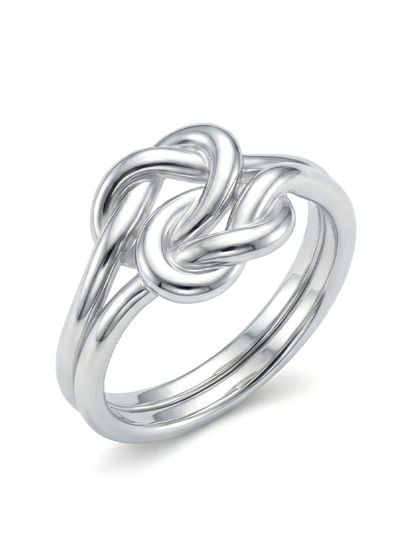 Abstract Sculptural Open Form Ring