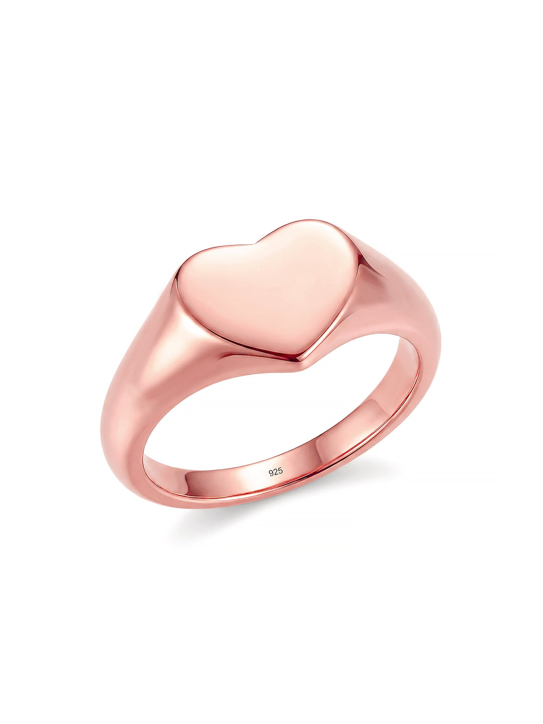 Rose Gold Signet Ring