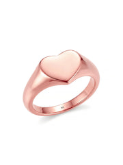 Rose Gold Signet Ring