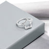 925 Sterling Silver Star Shape Ring for Women