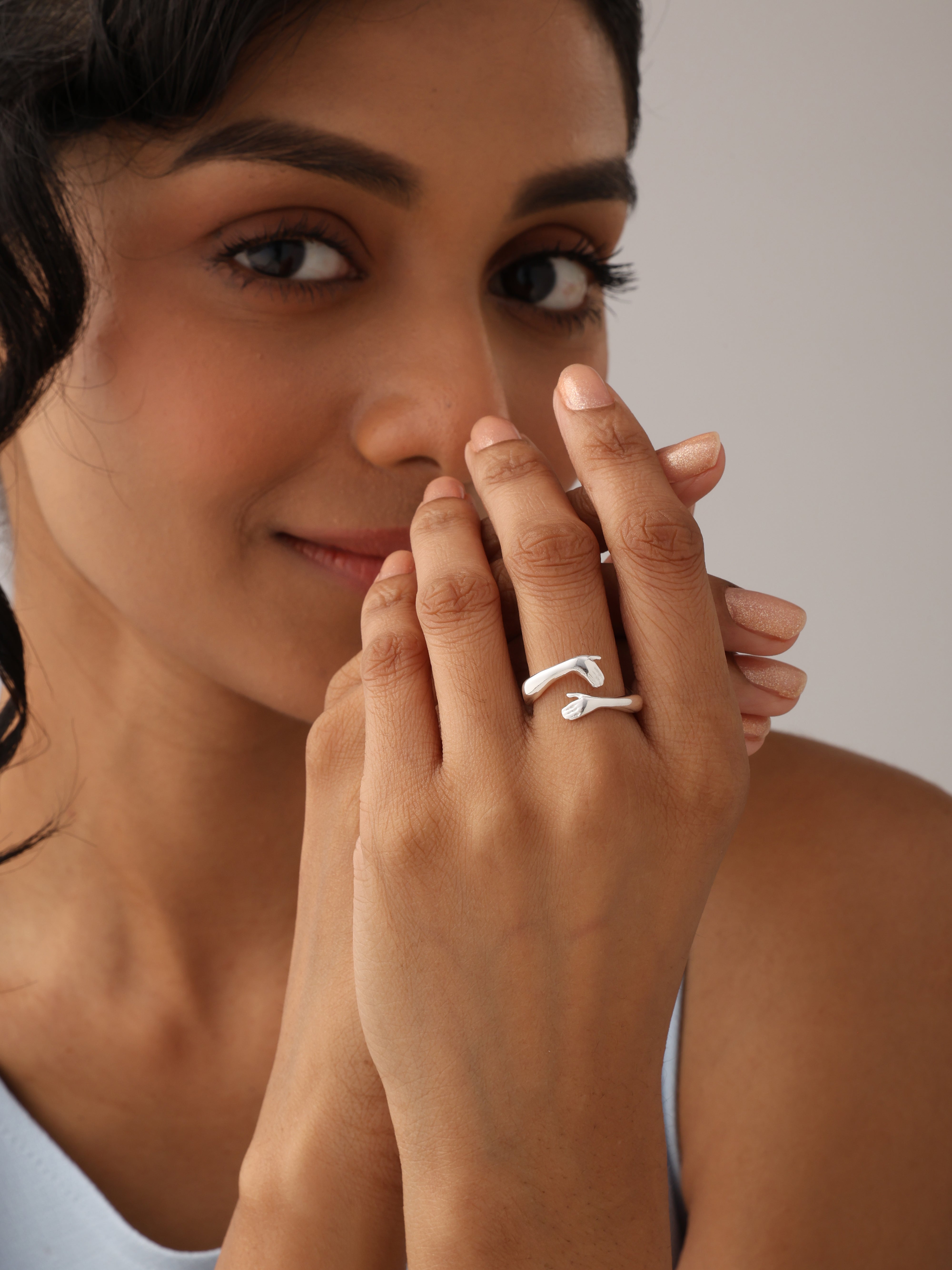 Sculpted Silver Ring