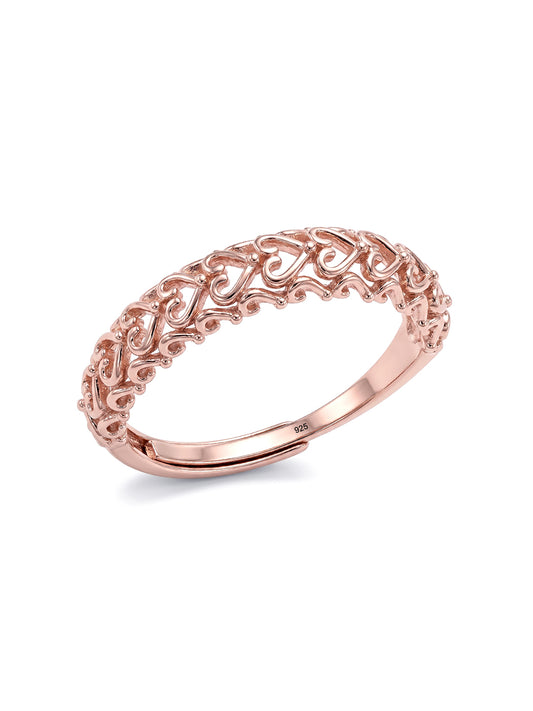 Rose Gold Statement Ring
