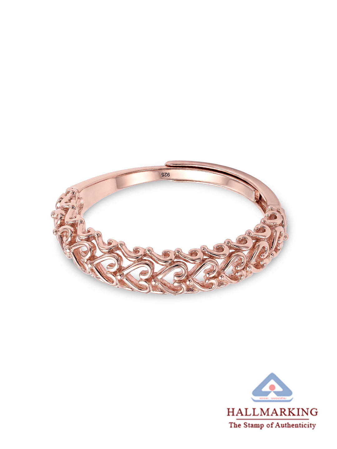 Rose Gold Statement Ring