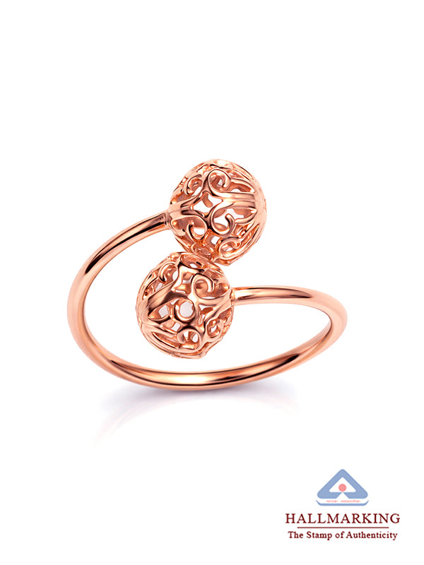 Rose Gold Statement Ring