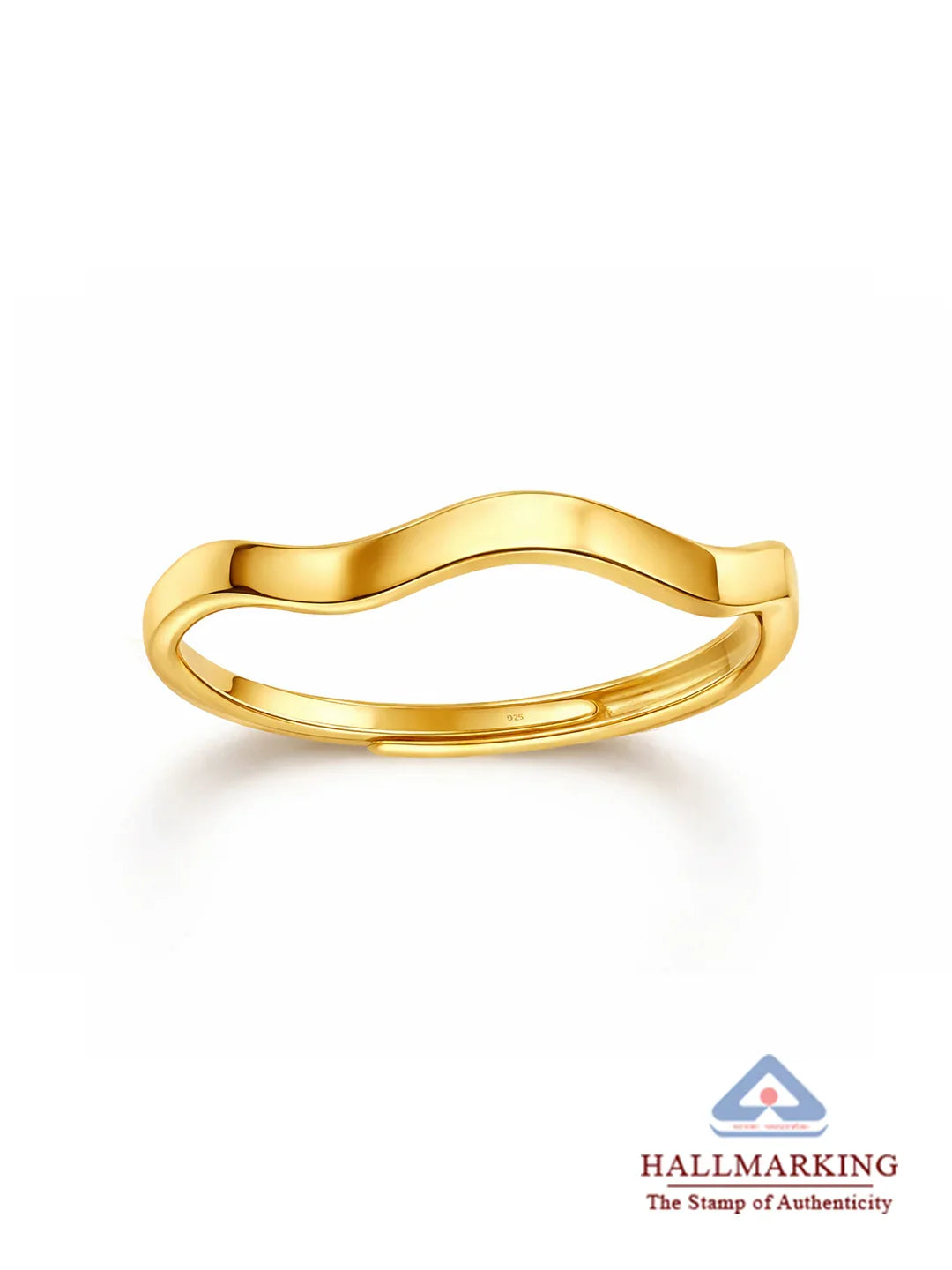 Gold Minimal Band Ring