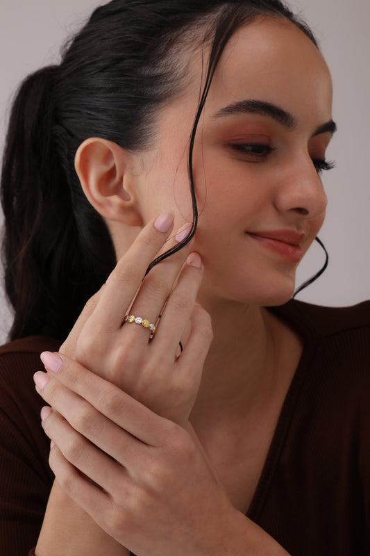 Althea Refined Eternity Finger Ring for Women