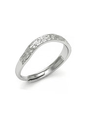 Elara contemporary adjustable ring for women