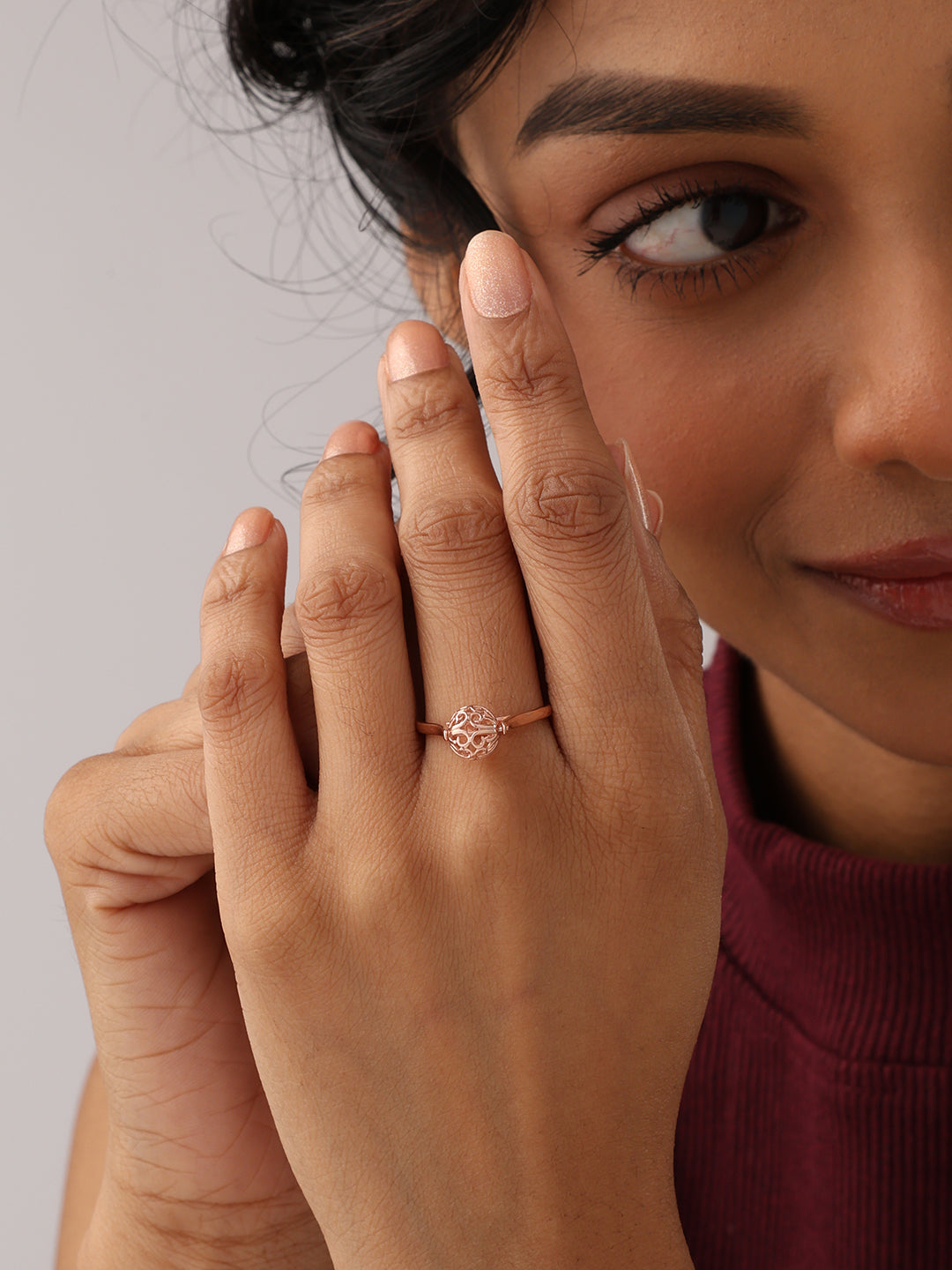 Rose Gold Bold Ring