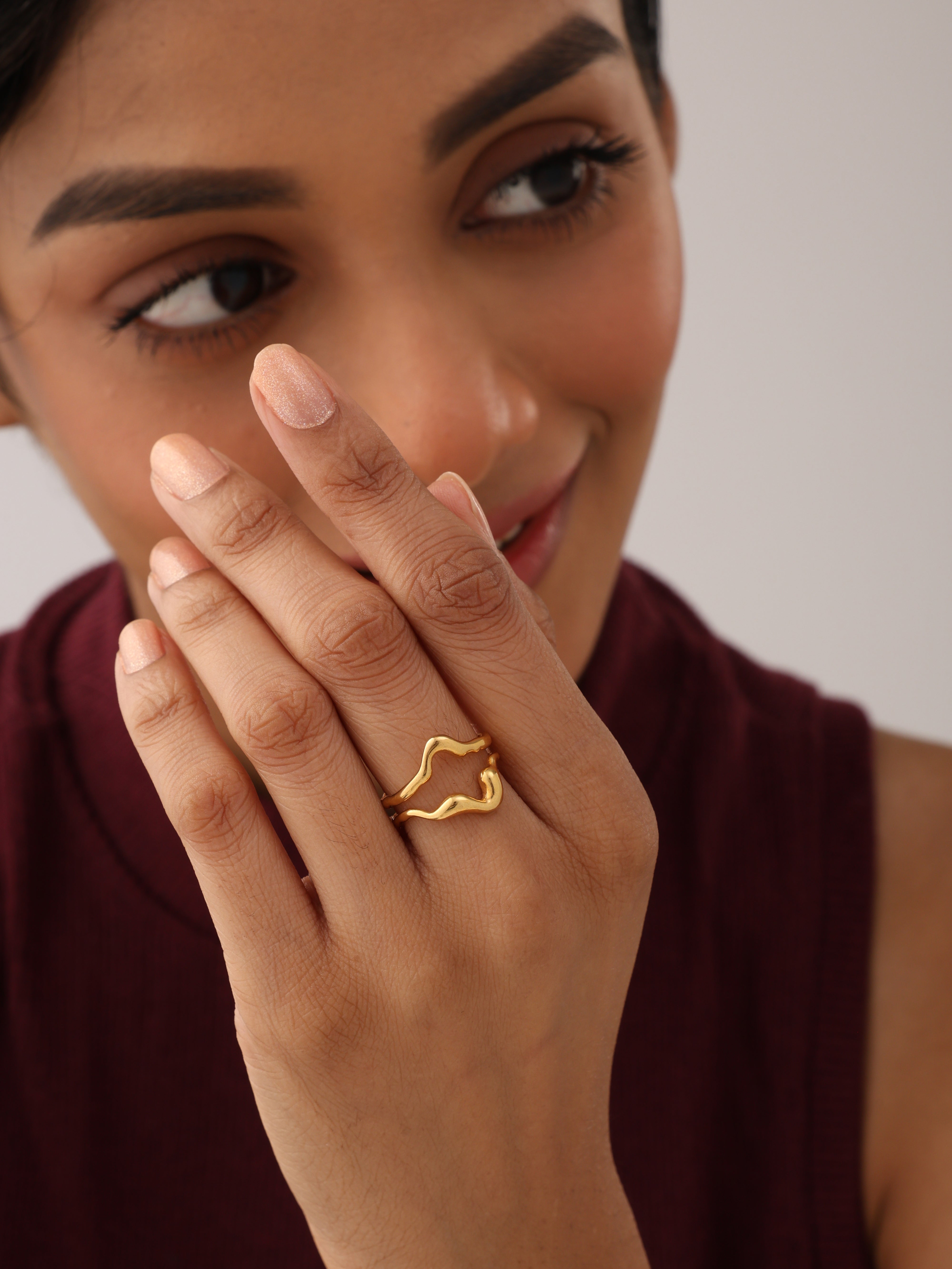 Gold Statement Ring