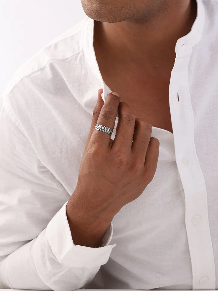 The Midnight Monarch Ring