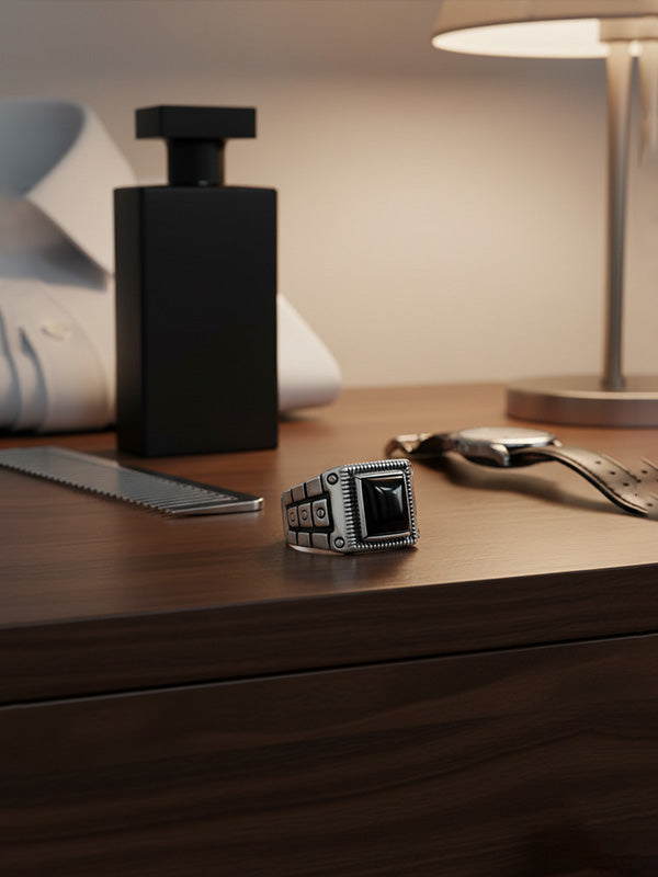 Royale Onyx Power Ring For Men