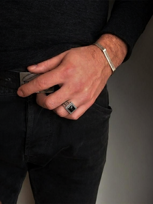 Royale Onyx Power Ring For Men