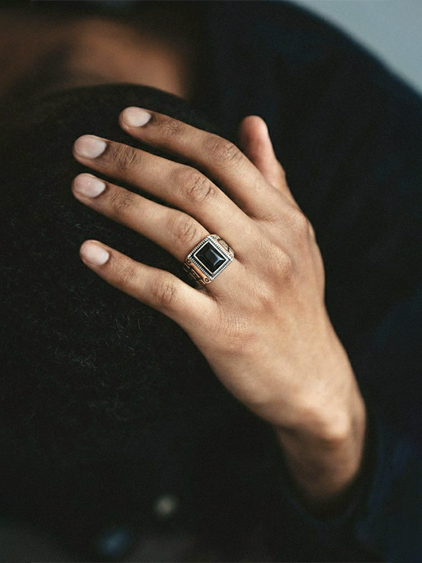 Royale Onyx Power Ring For Men