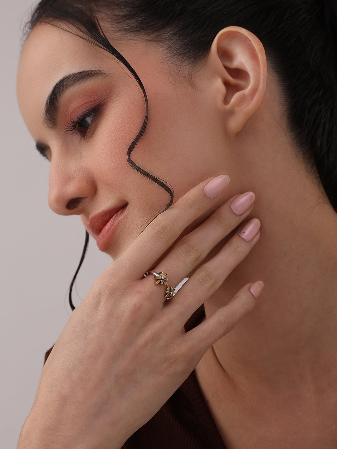 Dual Tone Open Ring