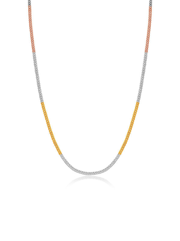 Italian Tricolor Popcorn Chain