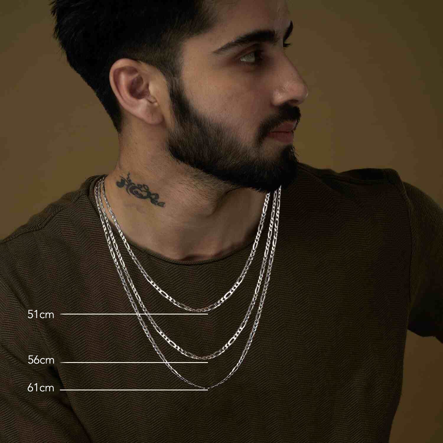 Buy Silver Chains Online for Men & Women | TrueSilver