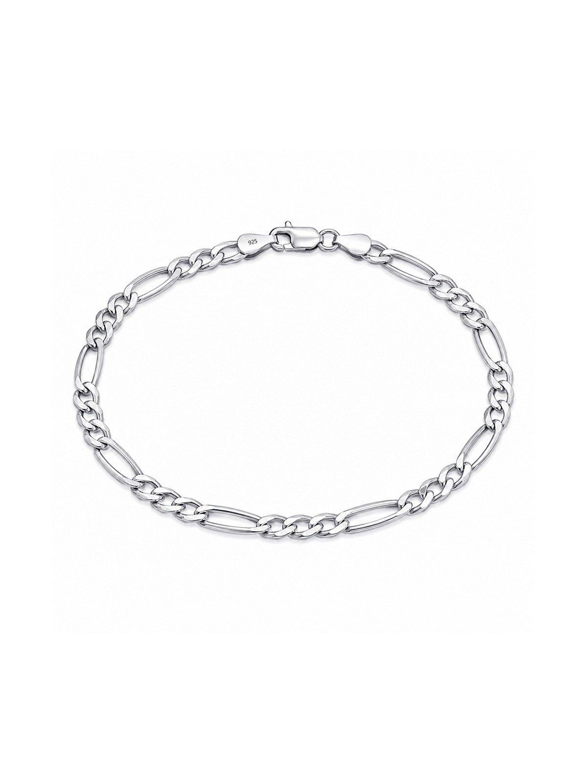 Italian Diamond-Cut Figaro Chain