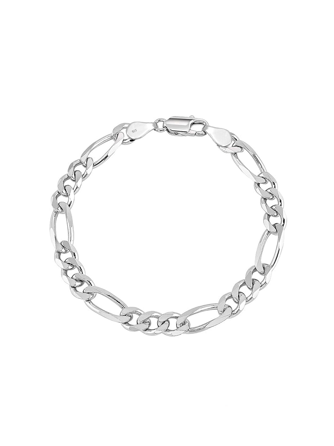 Italian Diamond-Cut Figaro Chain - Men