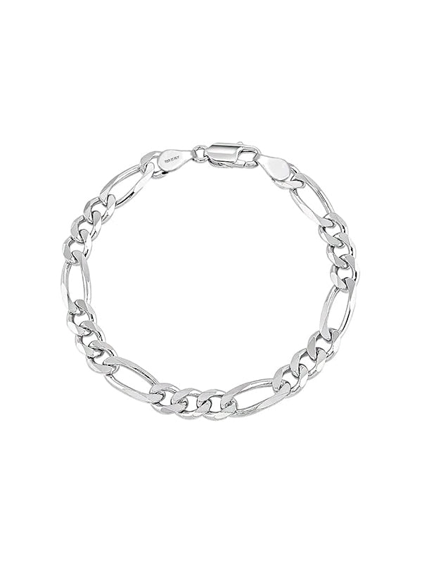 Italian Diamond-Cut Figaro Chain