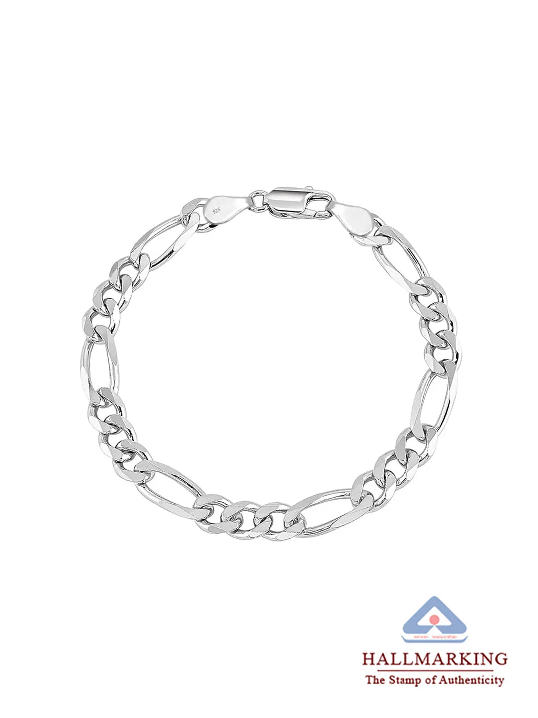 Italian Diamond-Cut Figaro Chain - Men
