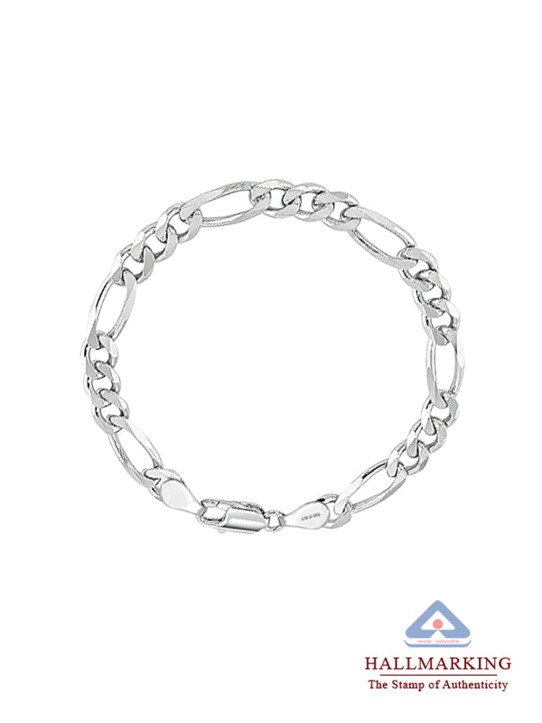 Italian Diamond-Cut Figaro Chain