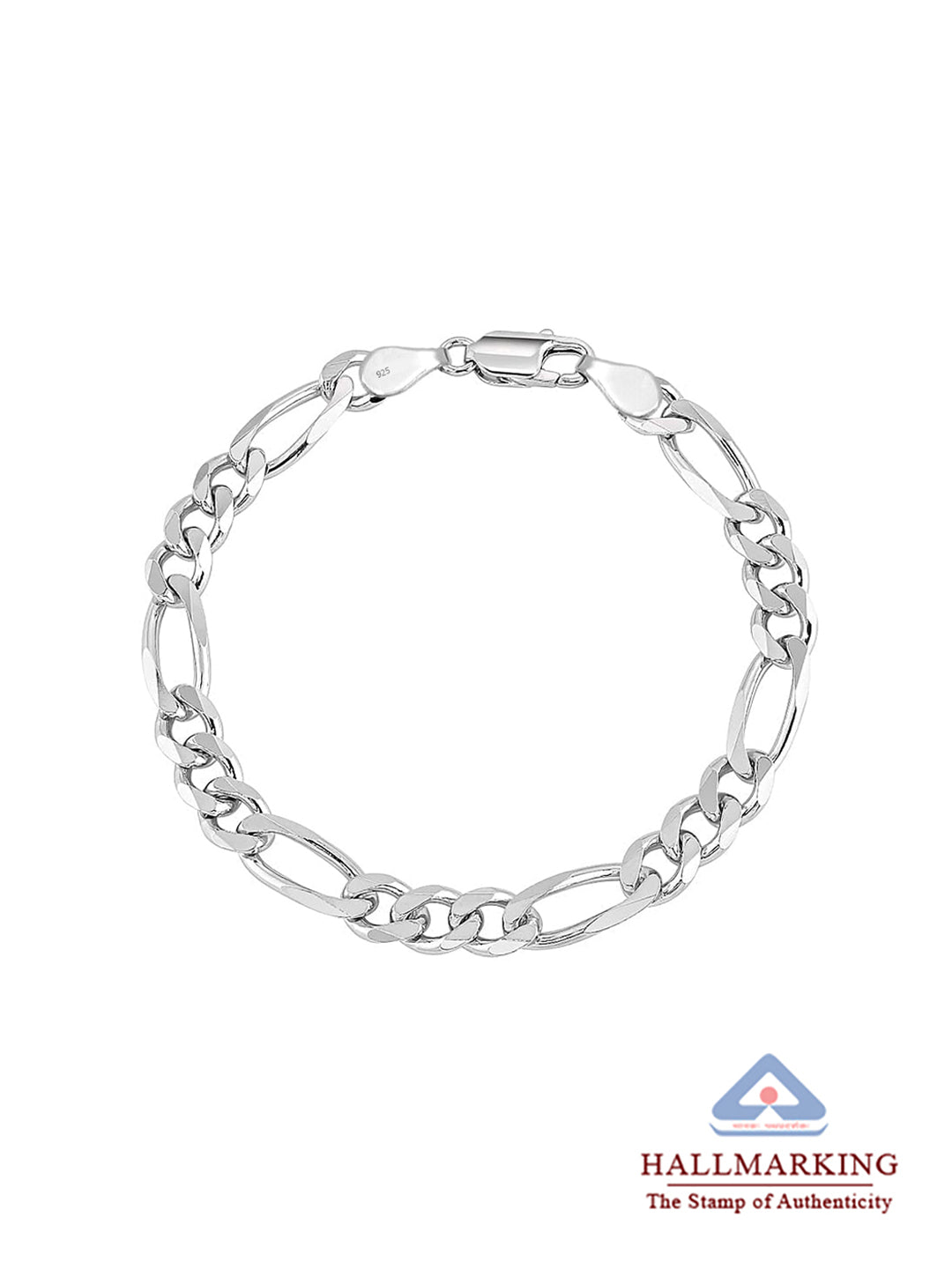 talian Diamond-Cut Figaro Chain - Gift For Brother