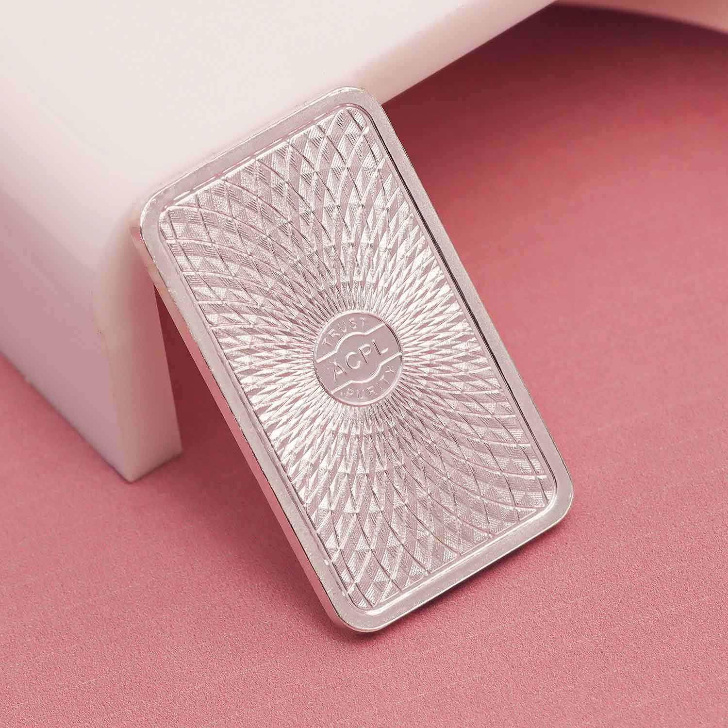 BIS Hallmarked Bullion Silver Bar 999 Purity