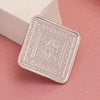 BIS Hallmarked Diamond Shape Om Design Silver Coin 999 Purity