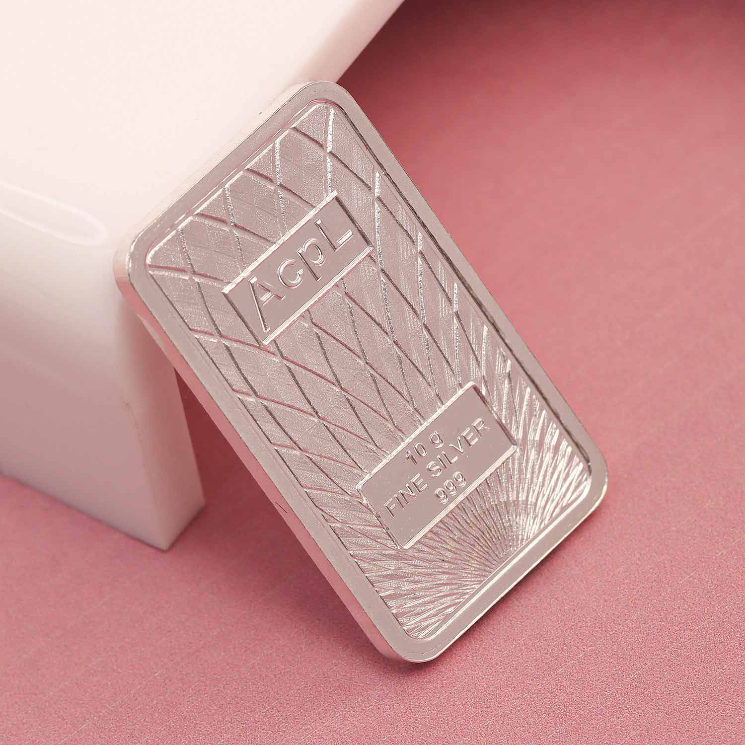 BIS Hallmarked Bullion Silver Bar 999 Purity