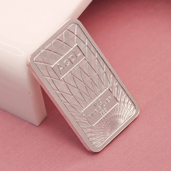 BIS Hallmarked Bullion Silver Bar 999 Purity