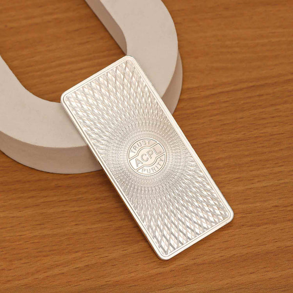BIS Hallmarked Bullion Silver Bar 999 Purity