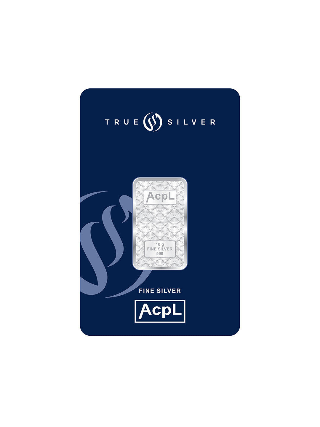 BIS Hallmarked Bullion Silver Bar 999 Purity