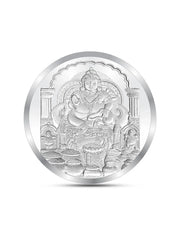 BIS Hallmarked Kuber ji Silver Coin With 999 Purity