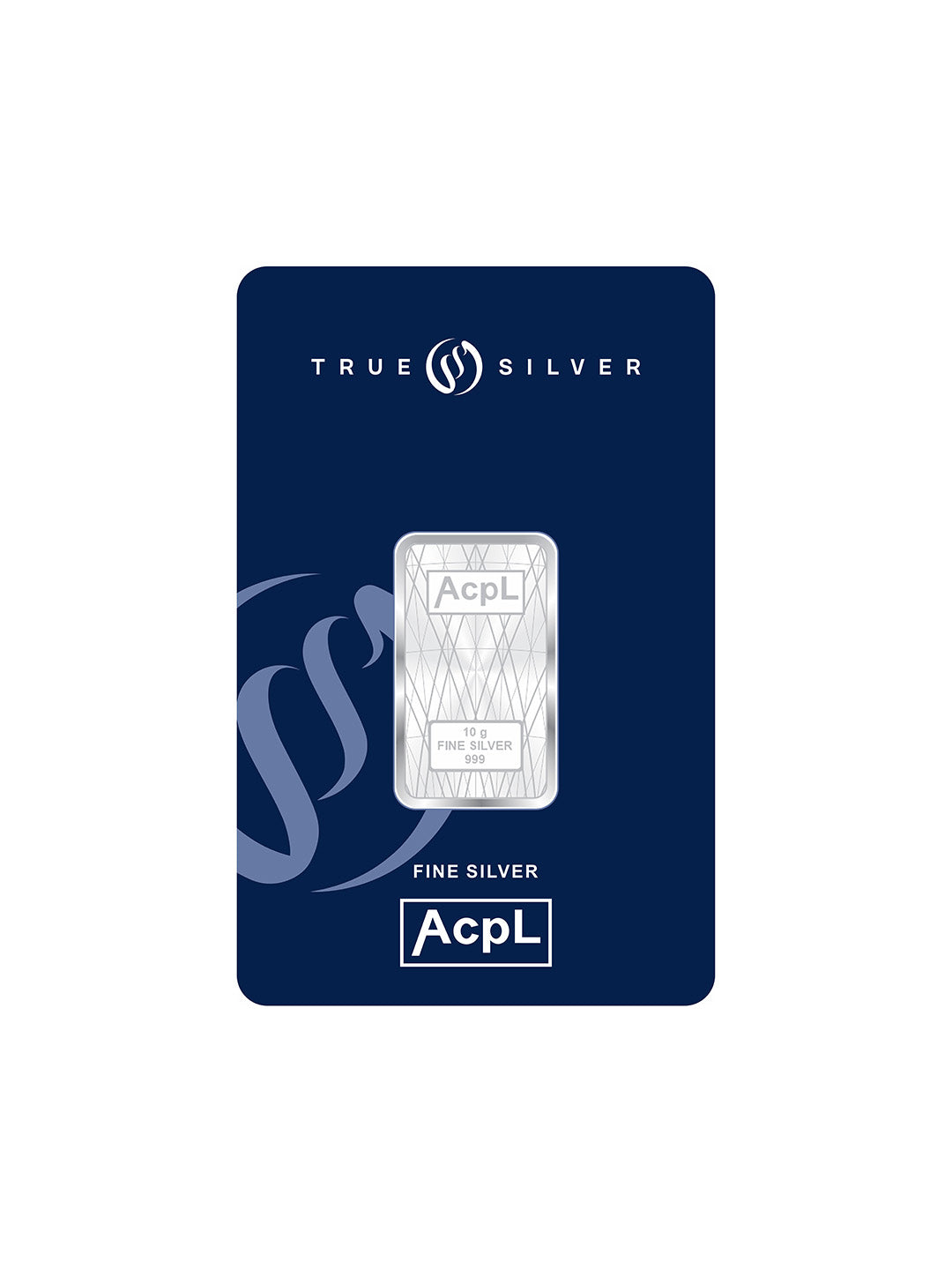 BIS Hallmarked Bullion Silver Bar 999 Purity