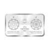 BIS Hallmarked Laxmi Ganesh Silver Bar 999 Pure Silver