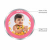 BIS Hallmarked Personalised New Born Baby Girl Silver Round Coin 999 Purity