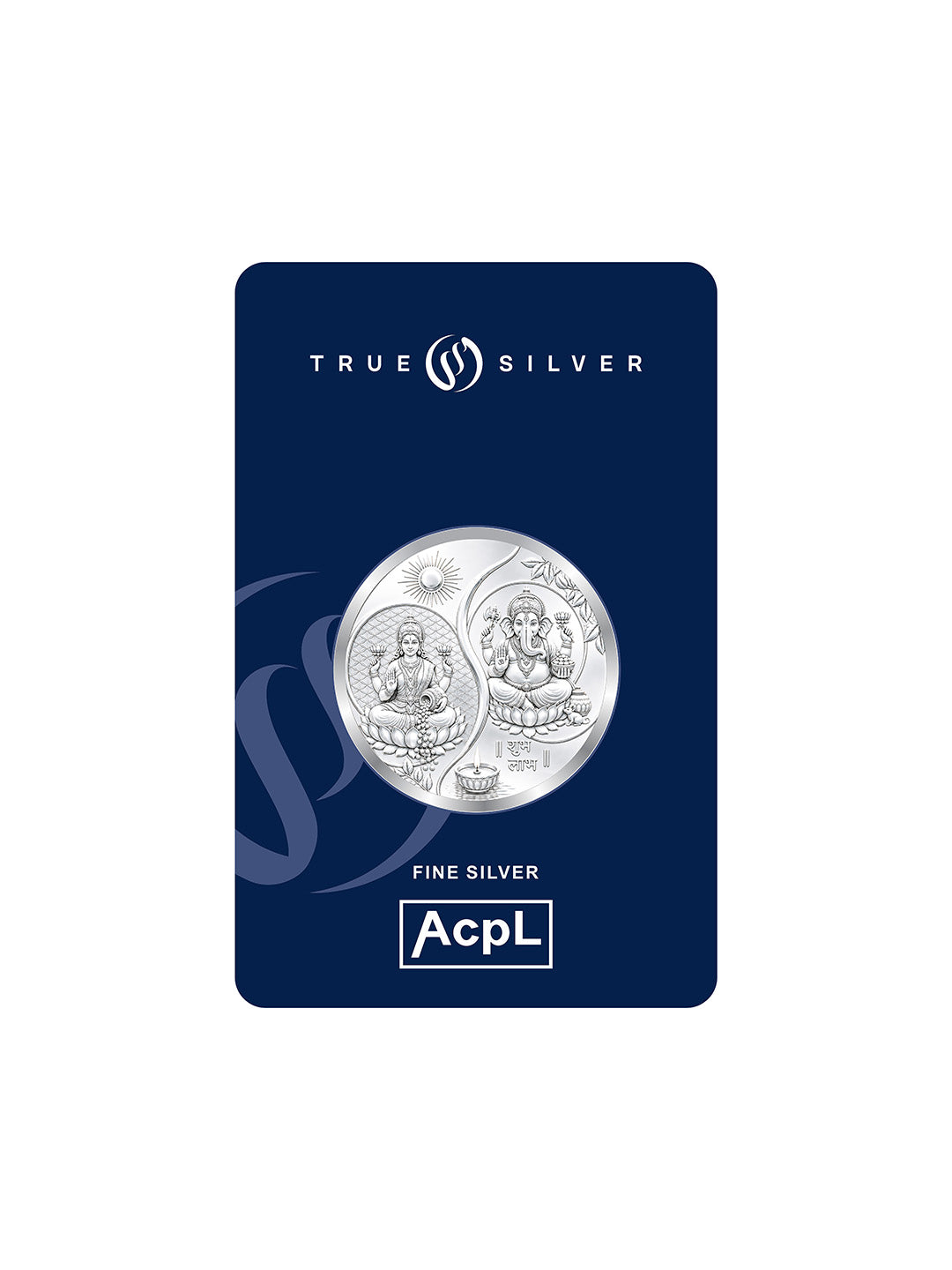 Ganesh Lakshmi JI Silver Coin 999 Pure