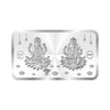 BIS Hallmarked Laxmi Ganesh Silver Bar 999 Pure Silver