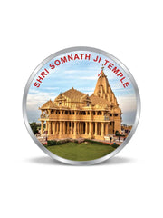BIS Hallmarked Shree Somnath Temple 20GM 999 Pure Silver Coin
