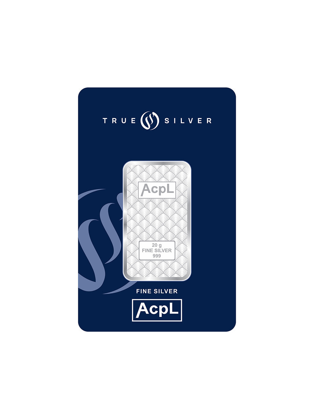 BIS Hallmarked Bullion Silver Bar 999 Purity
